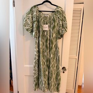 Olivia James/ Elizabeth James Penny Dress Lilypad Size M NWT